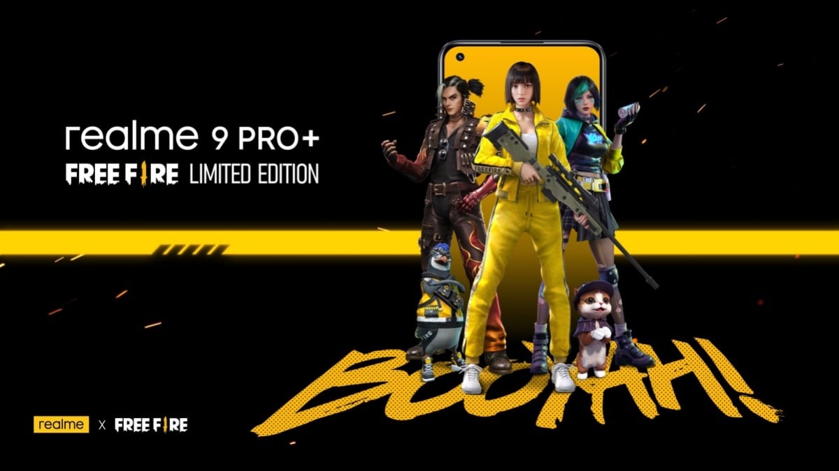 Realme 9 Pro Plus to arrive in a Free Fire Special Edition - Gizmochina